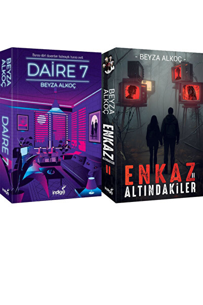 İndigo Kitap Daire 7 Karton Kapak ve Enkaz Altındakiler 2 Karton Kapak (Beyza...