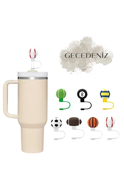 GECEDENİZ Pipette Stopper Thermos Compatible Three-Dimensional Baseball Ball