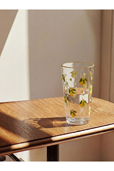 LC Waikiki مطبوع كوب ماء زجاجي سعة 500 مل من UZG STORE للأشخاص الذين يهتمون ب...