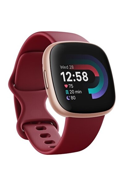 Fitbit Versa 4 Suc de sfeclă/Aluminiu cu trandafir de cupru