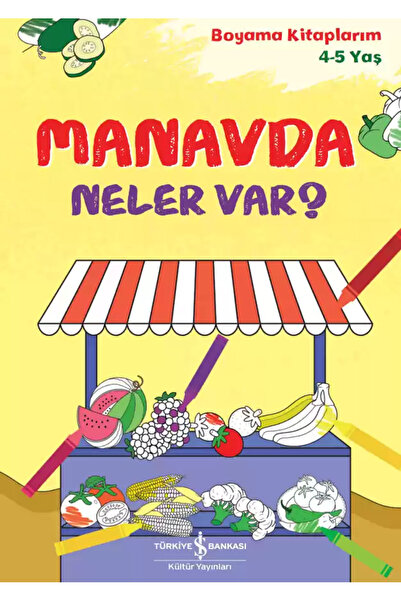 Timaş Çocuk ماذا يوجد في مانافدا؟ كتب تلويني للأعمار من 4-5 سنوات