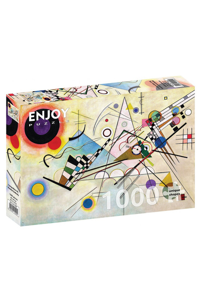 Enjoy Puzzle Παζλ 1000 κομμάτια Απολαύστε τον Βασίλι Καντίνσκι: Σύνθεση VIII