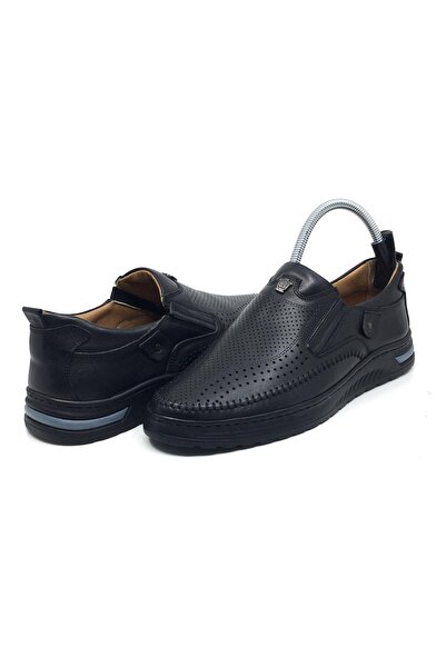 Taşpınar Ayakkabı %100 Genuine Leather Orthopedic Men's Summer Comfortable Da...