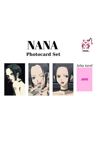 Hara Company Nana Animesi Nana Osaki Anime Photocard Seti / Koleksiyon Kartı ...