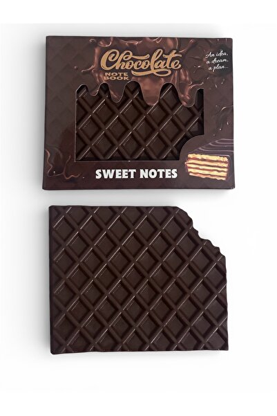 diğer588 İlba Square Wafer Chocolate Wonderful Scented Notepad