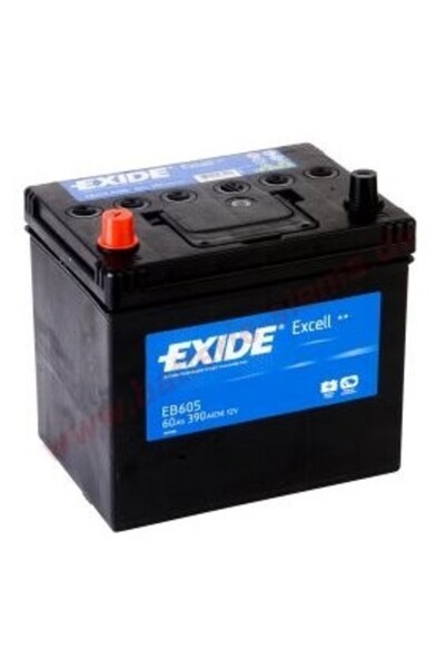 EXIDE Автомобилен акумулатор Excell 60Ah 12V EB605