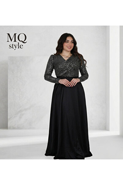 MQ The enchanting "MQ Style" dress – a blend of elegance and sequined sparkle