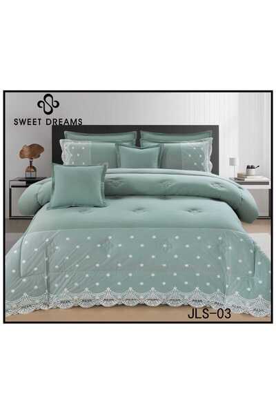 sweetdreams Single and twin bed sheet set, 4 pieces, summer style, medium fil...