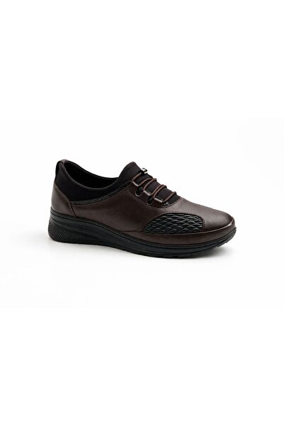 YADE MODA Genuine Leather Full Orthopedic Special Design Mother Shoes for Heel Spurs and Bone Protrusions