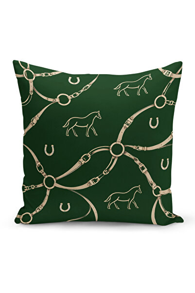 Bertille Home Husă de pernă cu imprimare digitală cu două fețe din seria Clas...