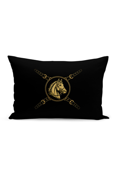 Bertille Home Husă de pernă cu imprimare digitală cu două fețe din seria Clas...