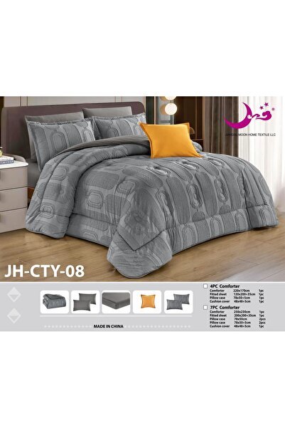 Moon Summer Jacquard Double Bedspread Set, 6 Pieces