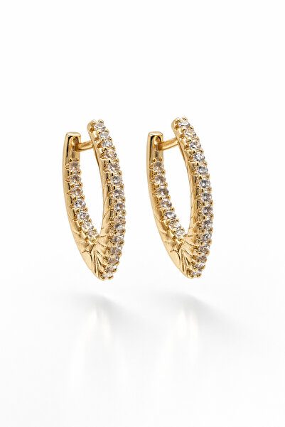 AUBRA Sirena Spiral Çelik Küpe Rose Kaplama - Antialerjik