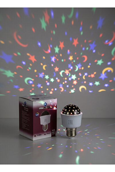 WINLIGHT "Winlight WL-00159 Yıldızlı Gökyüzü Projeksiyonlu Dönen Gece Lambası...