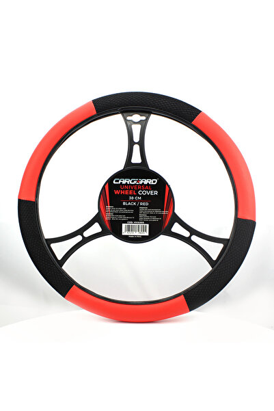 CarGuard Protecția universală pentru volan - 38 cm - HVA003 - Roșu / Negru