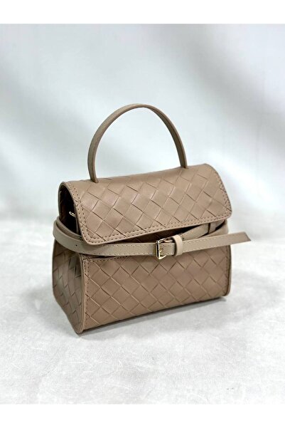 çkn sedat çakan çanta & fular & aksesuar Straw Pattern Women's Hand Shoulder ...