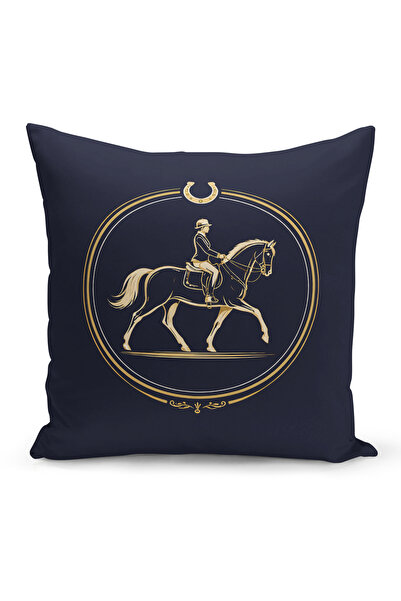 Bertille Home Husă de pernă cu imprimare digitală cu două fețe din seria Clas...