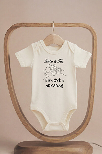 LilJoy Organic 100% Cotton Pack My Best Friend Is My Dad B Printed Short Slee...