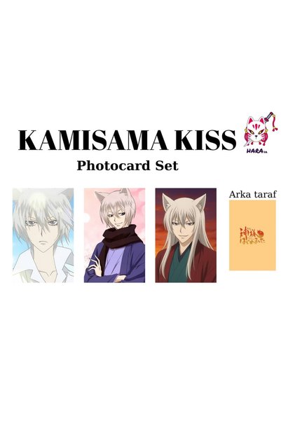 Hara Company Kamisama Kiss Animesi Tomoe Anime Photocard Seti / Koleksiyon Ka...