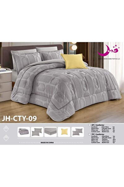 Moon Summer Jacquard Bedspread, Single and a Half Size, 4 Pieces