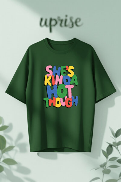 Vordevia Είναι λίγο σέξι με τύπωμα Βαμβάκι lu oversized T-shirt
