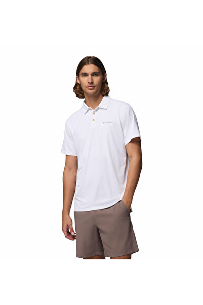 Columbia Tech Trail Utility Erkek Kısa Kollu Polo T-Shirt
