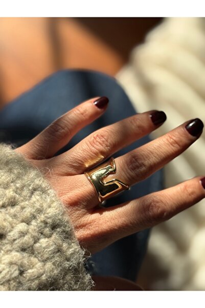 Rossetto Atelier Gold Tiff Bone Ring (Adjustable)