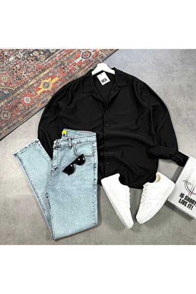 tetramoda Men's Ottoman Corded Fabric Fabric Regular Fit Shirt & Slim Fit Jea...