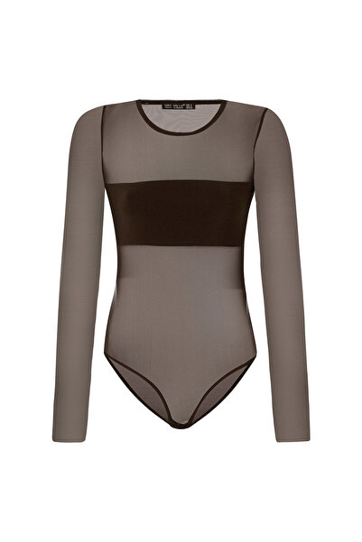 DAME Women's Sandy Paneled Snap Trend Bodysuit