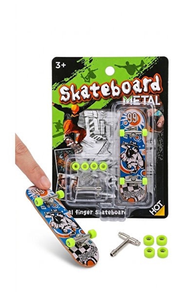 C&On Design Metal Gövdeli Profesyonel Parmak Kaykay Seti - Yedek Tekerlek ve ...