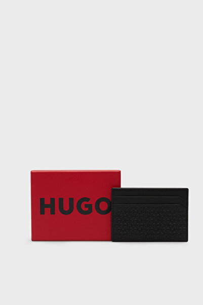 HUGO Deri Kabartma Logolu Kartlık Erkek KARTLIK 50558573 001