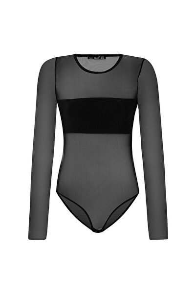 DAME Women's Sandy Paneled Snap Trend Bodysuit