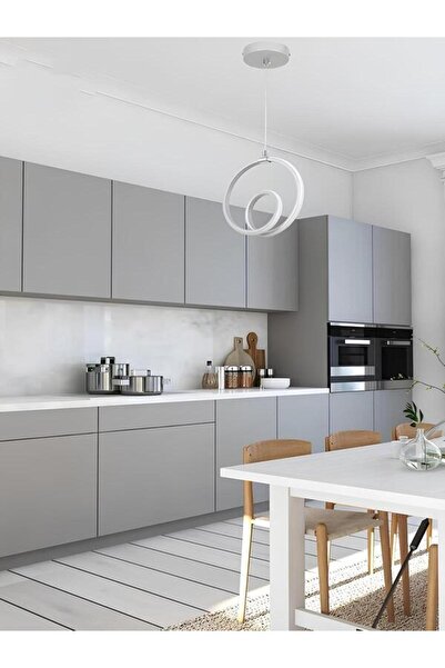 Allians Modern Damla Göz Beyaz Model 3 Renk Lüks LED Avize