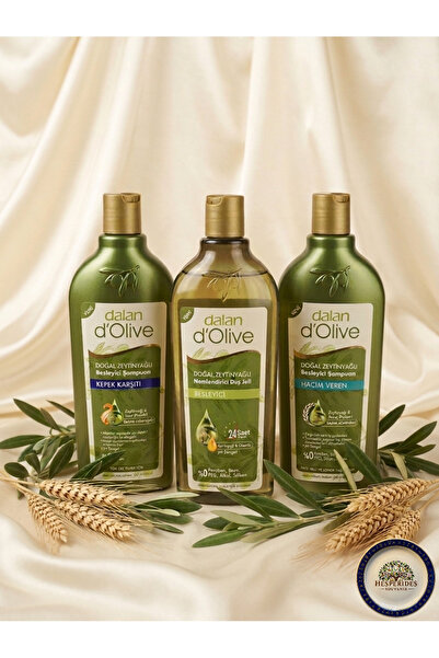 Dalan D Olive Anti-Dandruff & Volumizing Shampoo & Nourishing Shower Gel with...