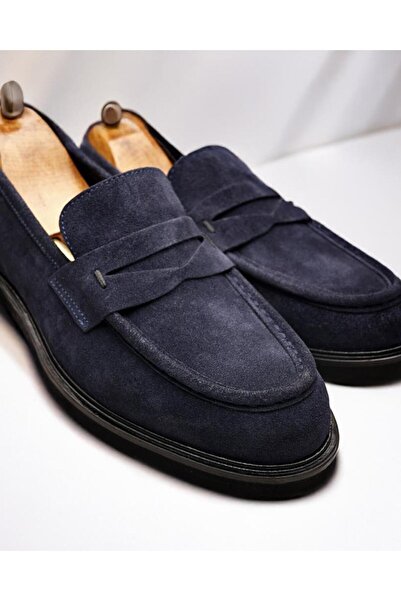 İBAY NAVY BLUE TYLOR SÜET DERİ ERKEK RAHAT AYAKKABI
