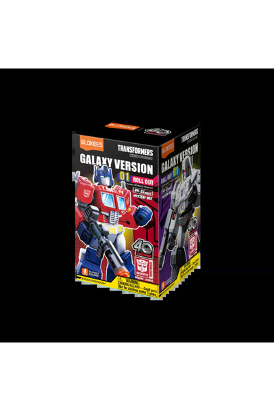 BLOKEES Figurina Construibila Transformers Galaxy Version 01 Roll Out Blind Box