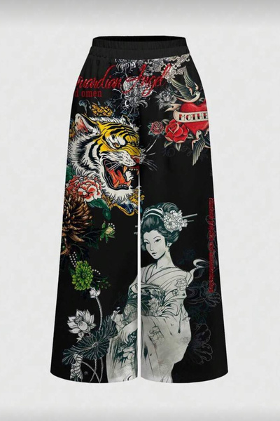 İlayda Toprak Avant Guardian Angel Μαύρο Κινέζικο Μοτίβο Λεπτομερές Oversize ...