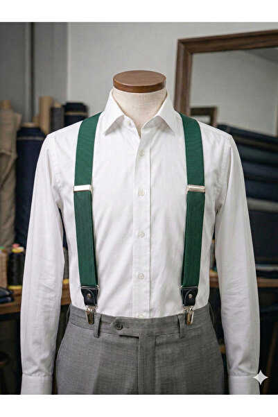 beyoğlu style ÜST KALİTE DÜZ METAL TOKALI LASTİKLİ PANTOLAN ASKISI