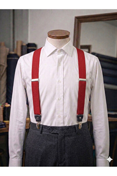 beyoğlu style ÜST KALİTE DÜZ METAL TOKALI LASTİKLİ PANTOLAN ASKISI