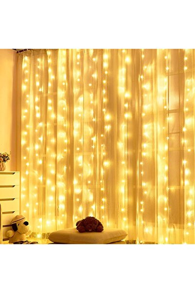 Generic LED String Lights for Window Curtain, Multicolor, USB Powered, 64 Lig...