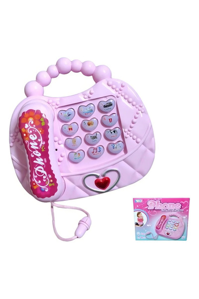 Toybox Phone Toy For Kids, Interactive Learning Toy with Light and Sound Early Development Toy