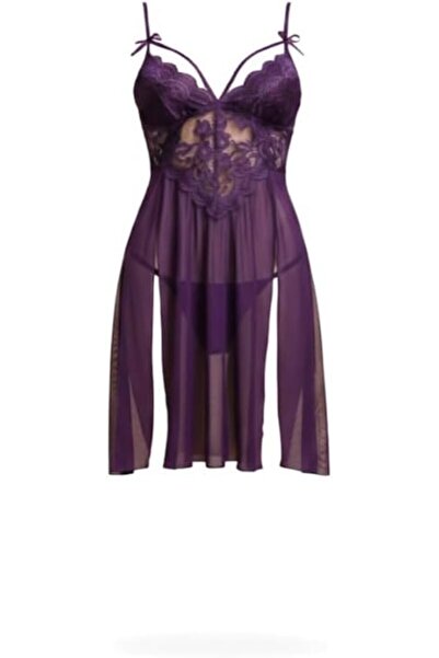 Generic Baby Doll Transparent with Thin Straps