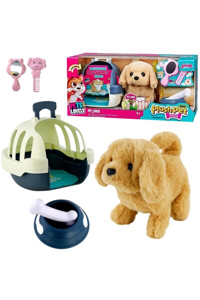 Toybox مجموعة دمى جرو وبري مع ملحقات، لعبة جرو وبري للأطفال