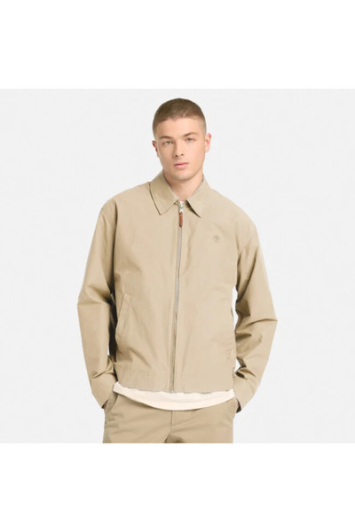 Timberland Stratham Dwr Stratham Cotton Bomber Men's Beige Coat Tb0A4495Y941