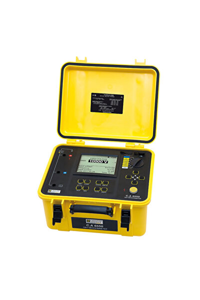 Chauvin Arnoux CA6550 10kV HV Insulation Tester