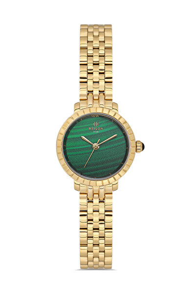 Hislon ساعة يد نسائية QL198G-15SG