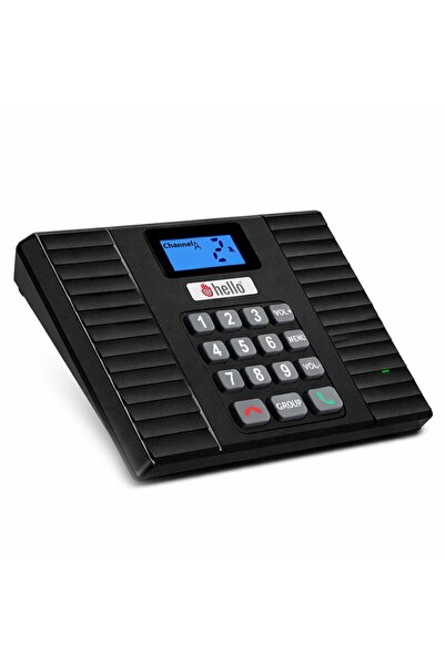 Hello F60D DC 5V 1A Kablosuz Intercom Sistemi 18 Kanal Kapalı Devre Sesli İle...