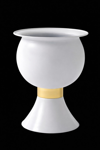 RUZGARCİCEK Rüzgar Yapay Çiçekçilik Lüx Darbuka Saksı 30*45 ölçülerinde