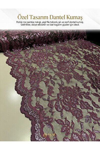 MEKİK MANİFATURA Si̇mli̇ Da Lace Umaş