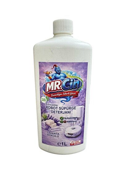 Mr.Cin Robot Süpürge Deterjanı Lavanta Kokulu 1 Litre